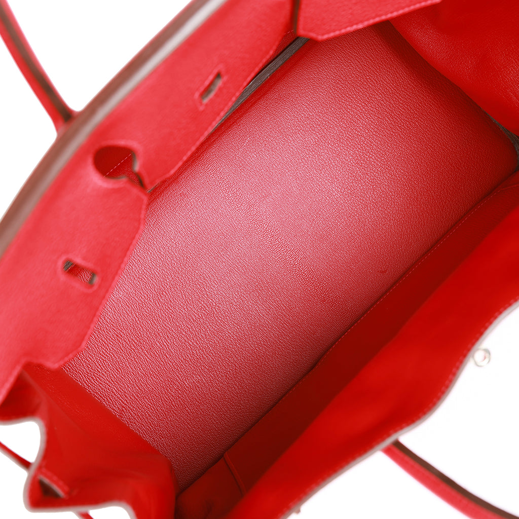 Hermes Birkin 25 Rouge Casaque Togo Palladium Hardware– Wrist Aficionado