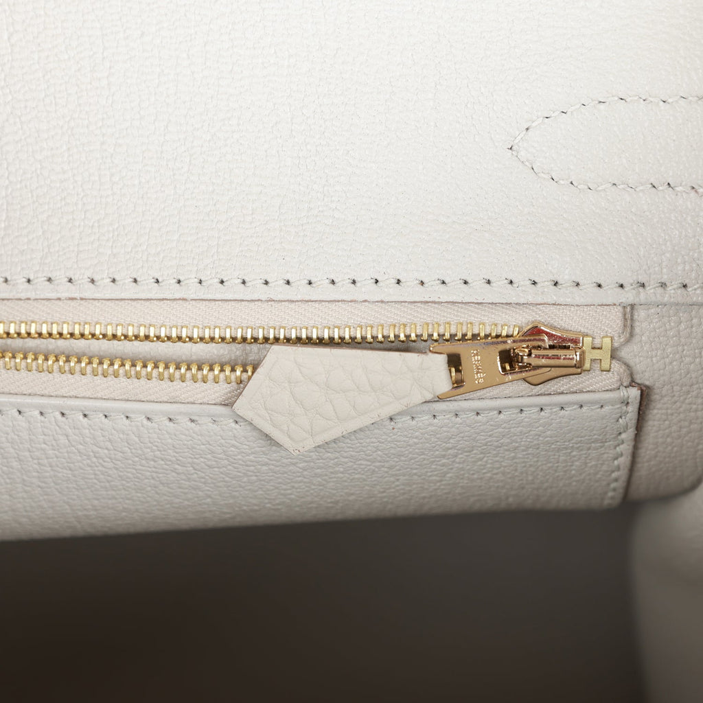 Hermès Birkin 30 Gris Perle Togo With Gold Hardware - AG Concierge