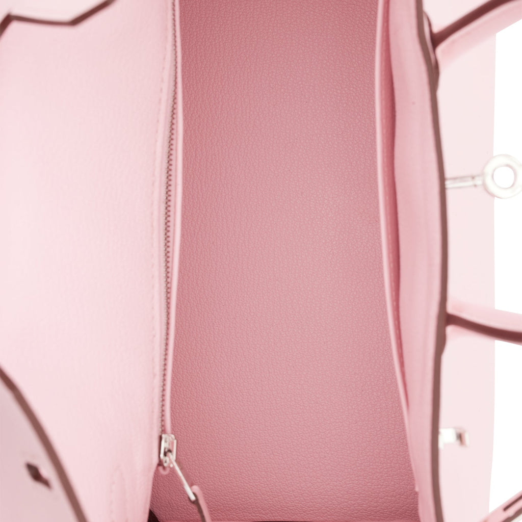 Hermès Birkin 25 Rose Shocking Veau Jonathan Palladium Hardware