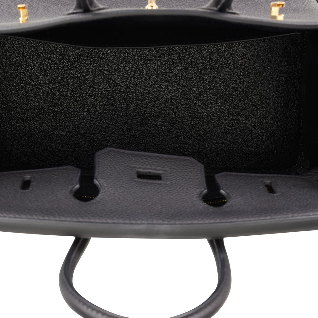 Hermès Black Togo Birkin 25 Gold Hardware, 2017 Available For