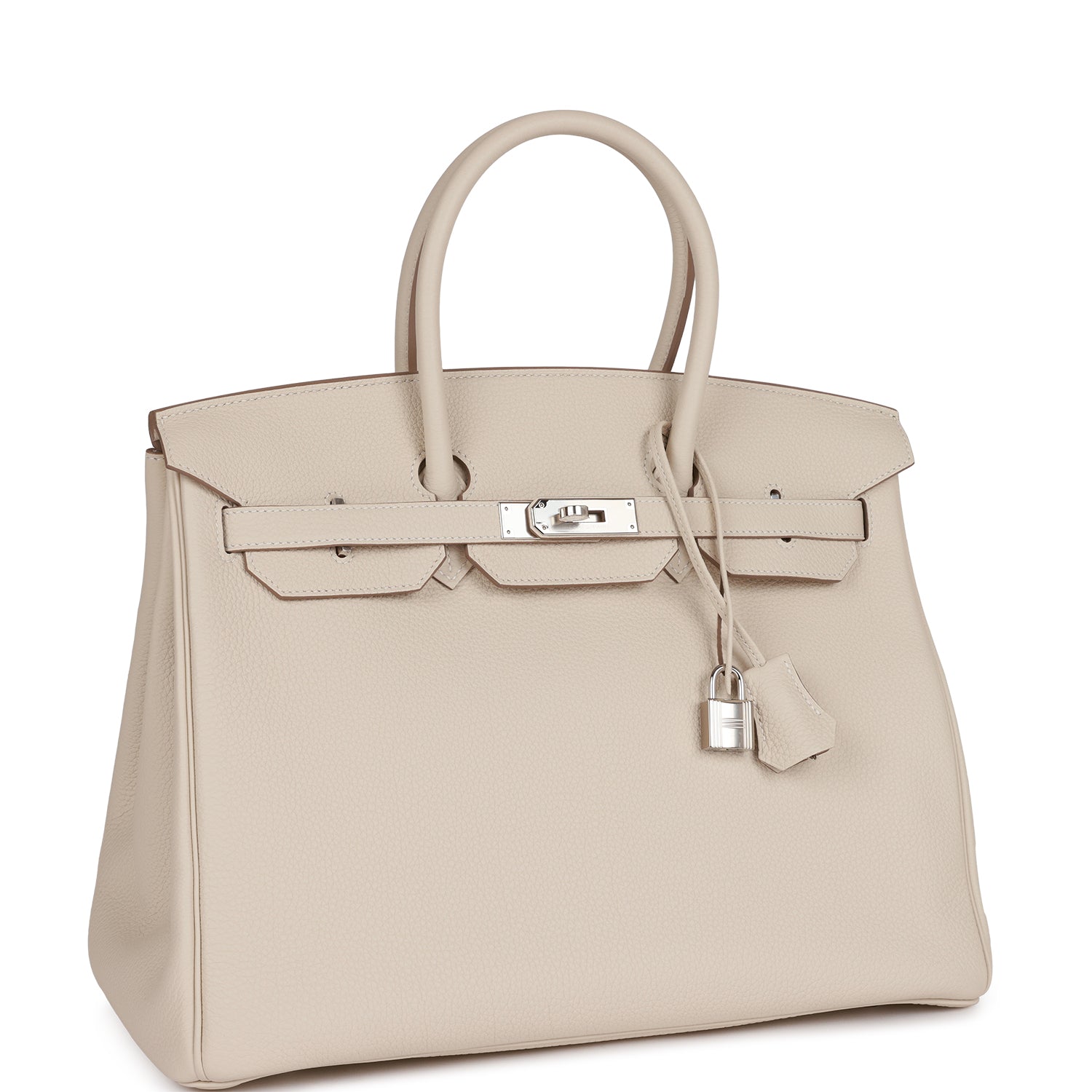 Hermes Birkin 35 Craie Togo Palladium Hardware – Madison Avenue Couture