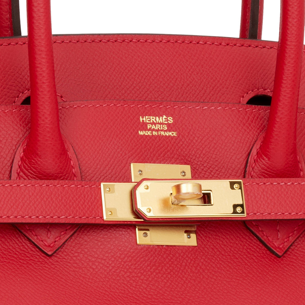 Hermes Rose Confetti Epsom Birkin 30cm Gold Hardware – Madison Avenue  Couture