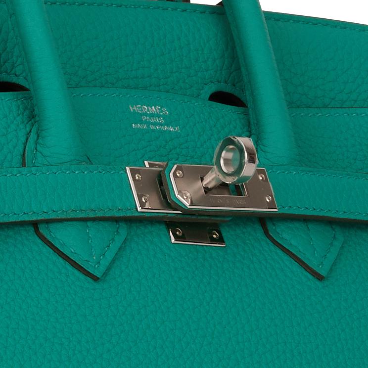 realuxeph - Hermès Birkin 25 Vert Rousseau in Togo Leather with Palladium  Hardware available on hand ✨ DM / message us at viber / whatsapp  +(63)9153281803 Love, ReaLuxe ✨ . . . . . . . . . . . . #