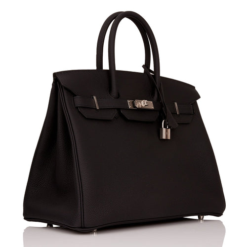Hermes Birkin 35 Black Togo Palladium Hardware