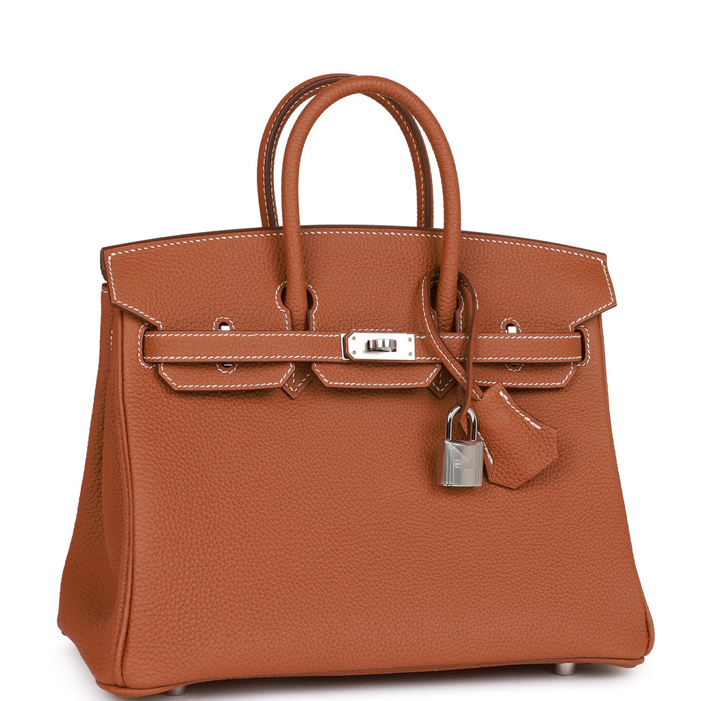 Hermes birkin 25 gold togo Clearance