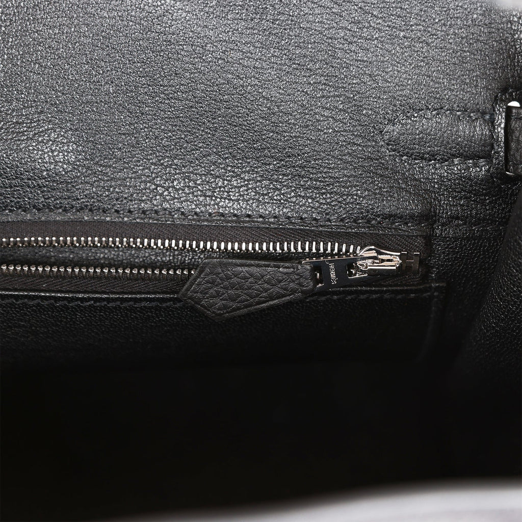 Hermès Birkin 25 Black Togo Palladium Hardware – ZAK BAGS
