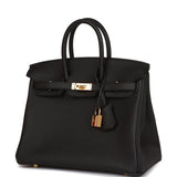 Hermès Birkin 25 Black Togo Bag - Color
