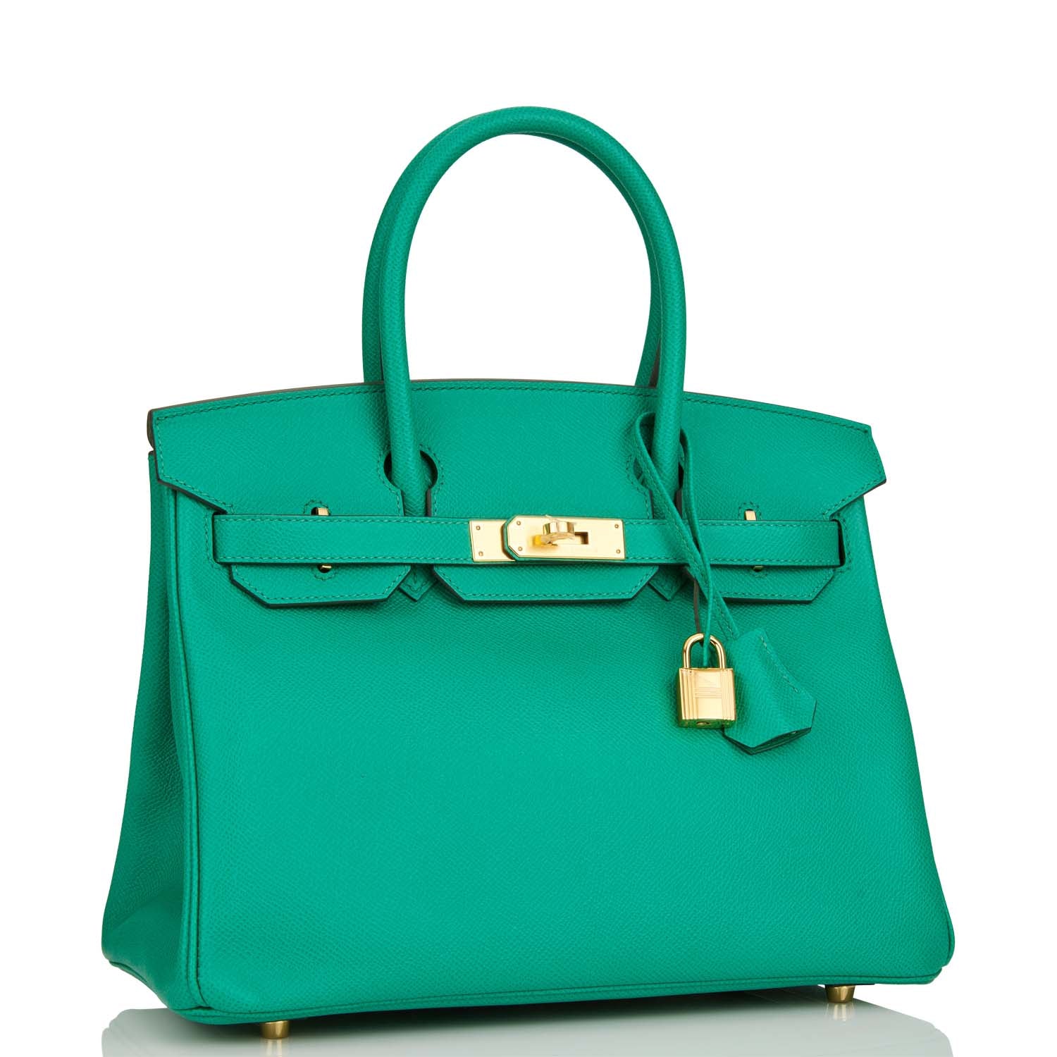 Hermes Birkin 30 Vert Jade Epsom Gold Hardware – Madison Avenue Couture