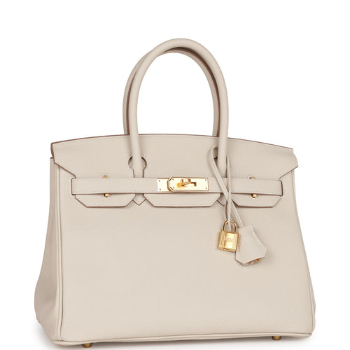 Hermès - Authenticated Birkin 30 Handbag - Leather Orange Plain for Women, Very Good Condition