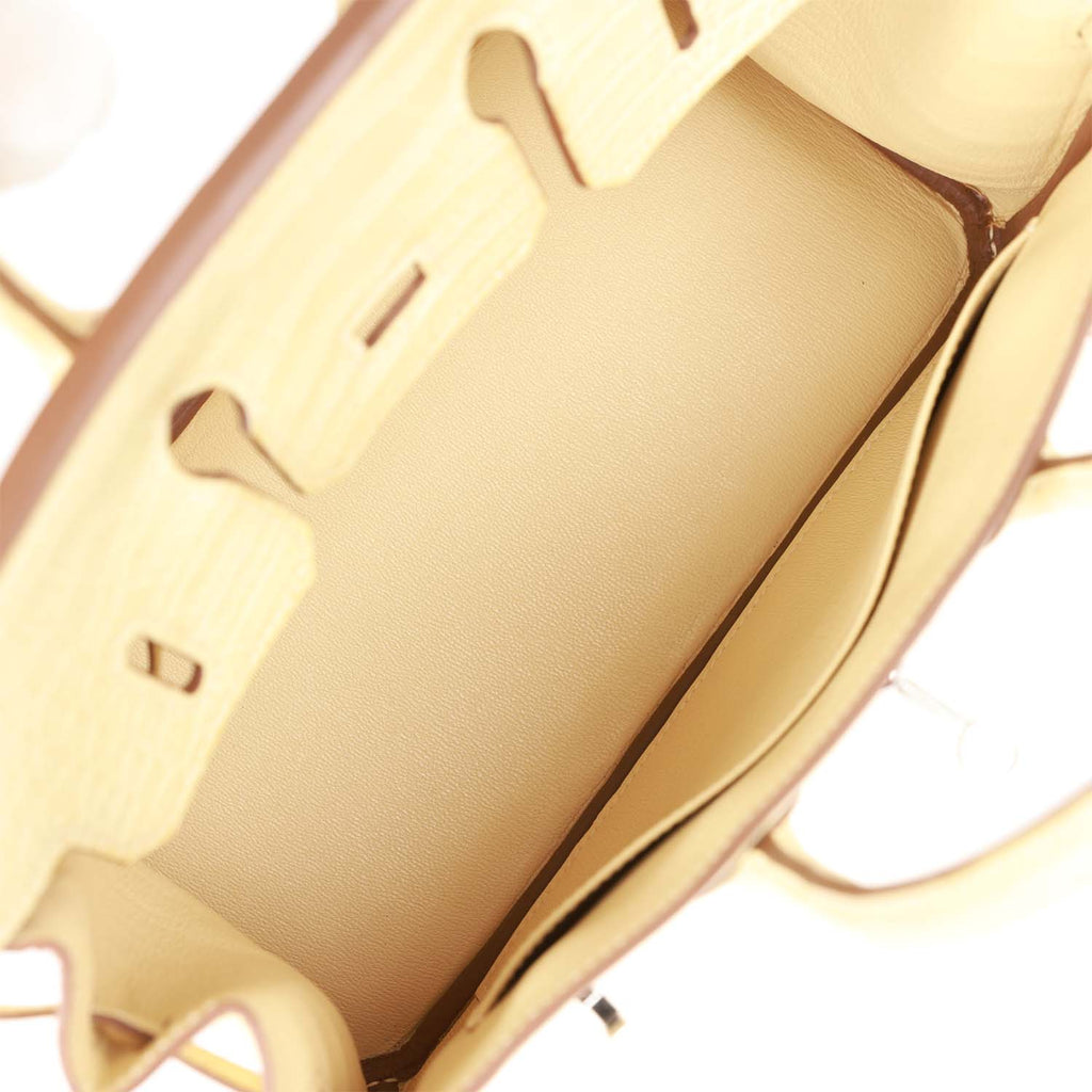 Hermès Birkin 25 Matte Alligator Missi Vanille Gold Hardware