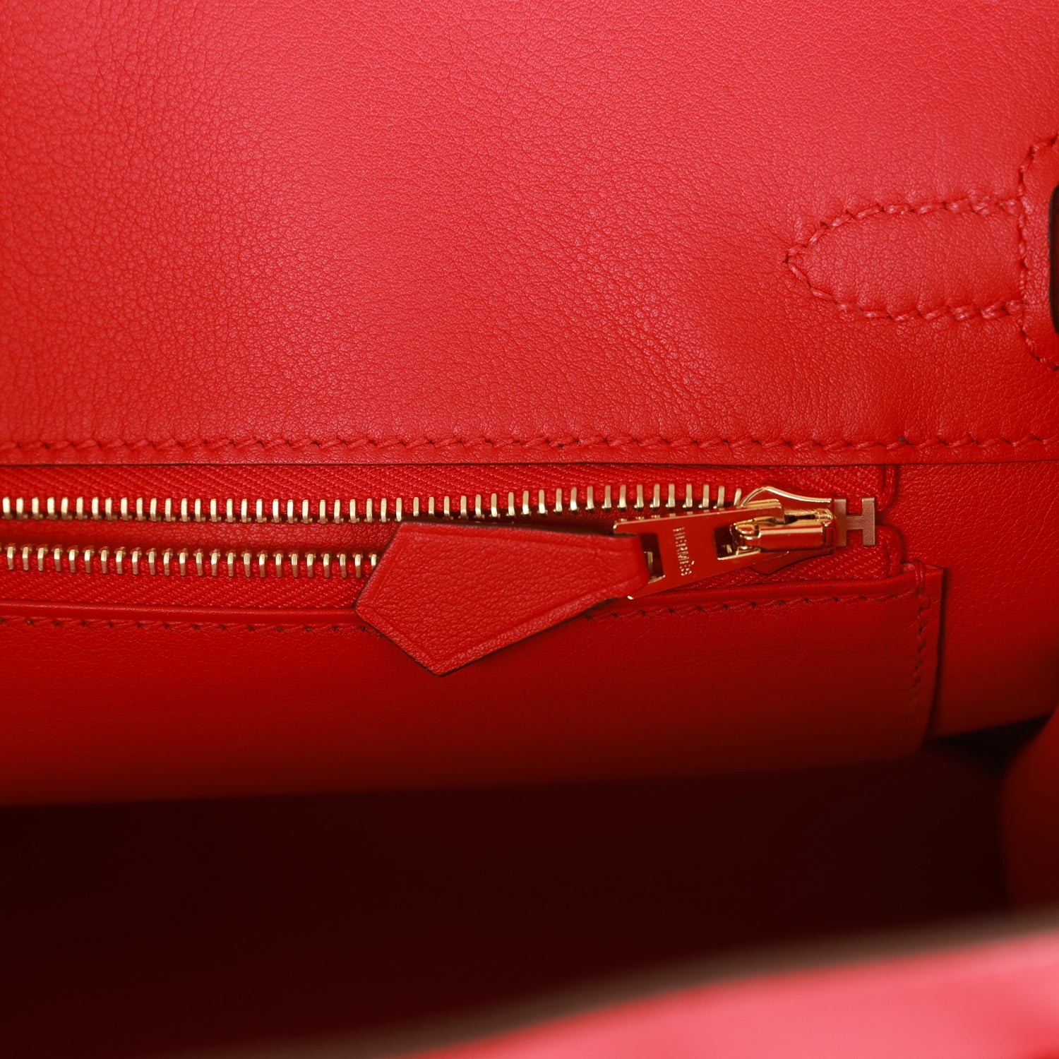 Hermes Birkin 25 Rouge De Coeur Swift Gold Hardware – Madison Avenue ...