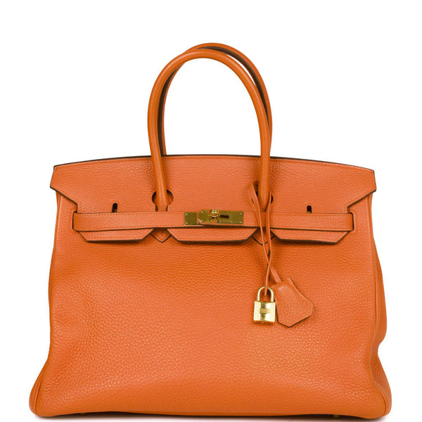 Hermes Bolide 35 cm Handbag in Red Epsom Leather