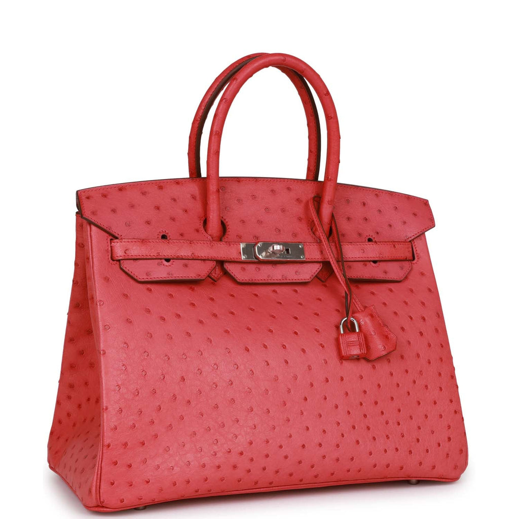 Hermes pink ostrich Birkin bag.  Hermes birkin handbags, Hermes bag birkin,  Luxury handbag brands