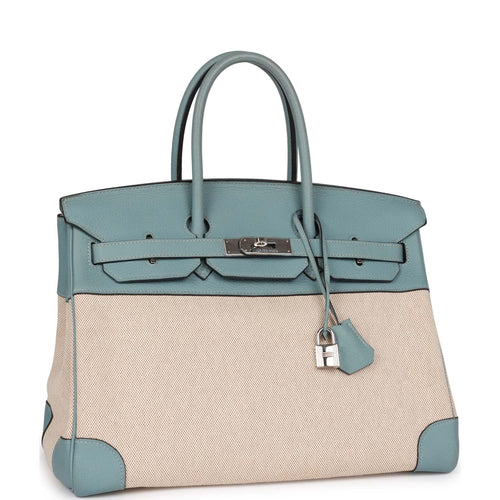 Pre-owned Hermes Special Order (HSS) Birkin 30 Bleu Turquoise and Lime –  Madison Avenue Couture