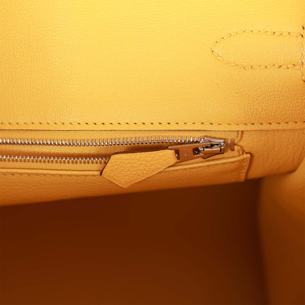 Hermes Birkin 35 Soleil Togo Palladium Hardware – Madison Avenue Couture