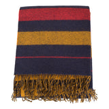 Hermes "Rocabar" Navy and Paille Blanket