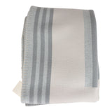 Hermes "Ithaque" Gris and Perle Blanket