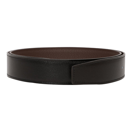 Hermes 32mm Reversible Black/Chocolate Constance H Belt 85cm Palladium Buckle NO RESERVE!