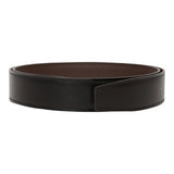 Hermes 32mm Reversible Black/Chocolate Constance H Belt 85cm Palladium Buckle
