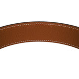 Hermes 32mm Black/Chocolate Constance H Belt 85cm Palladium Buckle –  Madison Avenue Couture