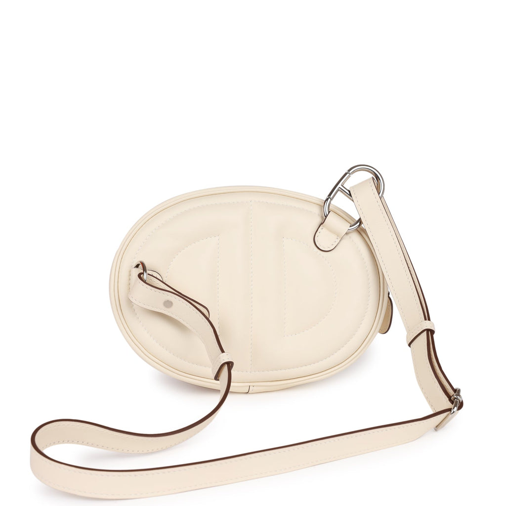 Hermès Bleu Royal Swift In-The-Loop Belt Bag Palladium Hardware