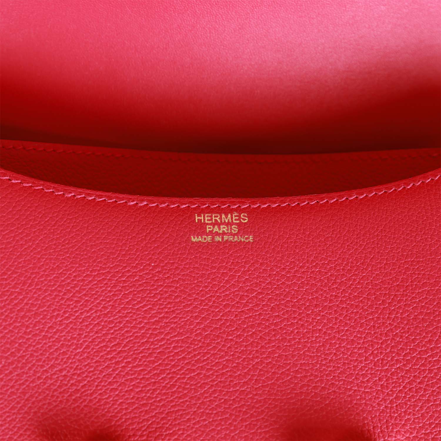 Hermes Constance 24 Framboise Evercolor Gold Hardware Madison Avenue Couture