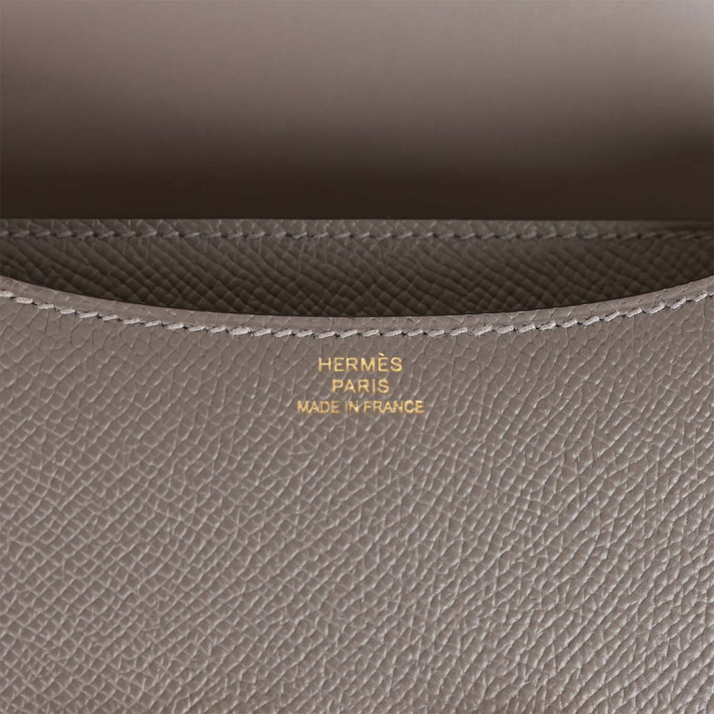 Hermes Constance 18 Gris Meyer Epsom Gold Hardware – Madison Avenue Couture