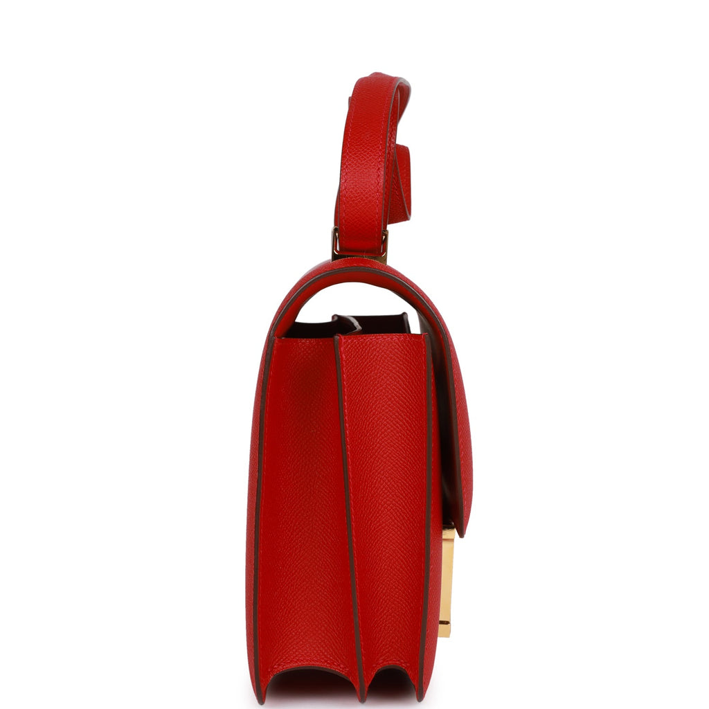 Hermès Constance 24 Bag Rouge Casaque Epsom