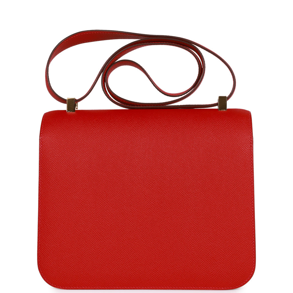 Hermès Constance 24 Bag Rouge Casaque Epsom Leather