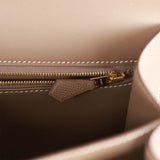 Hermes Constance 24 Etoupe Epsom Gold Hardware