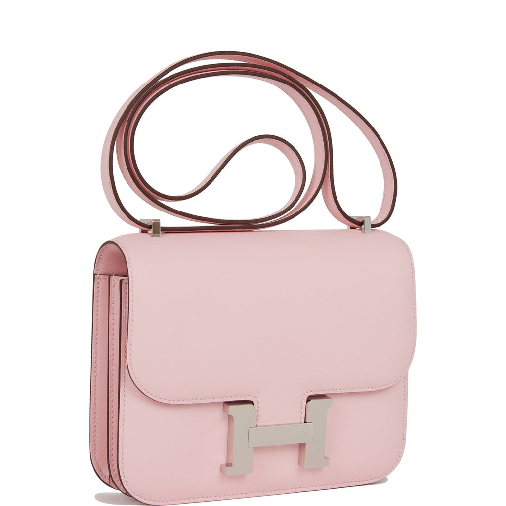 🦄 Hermes Constance 18 with Rose Gold Hardware!! White Bag Regrets? Swift  Leather Yay or Nay? 