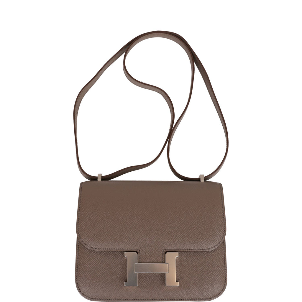 Hermès Constance 18 Gris Etain Epsom Rose Gold Hardware RGHW — The French  Hunter