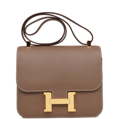 Hermès Constance 24 Etoupe Epsom Gold Hardware GHW — The French Hunter