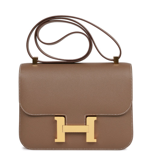 Hermes Constance 1-24 Etoupe Epsom Gold Hardware