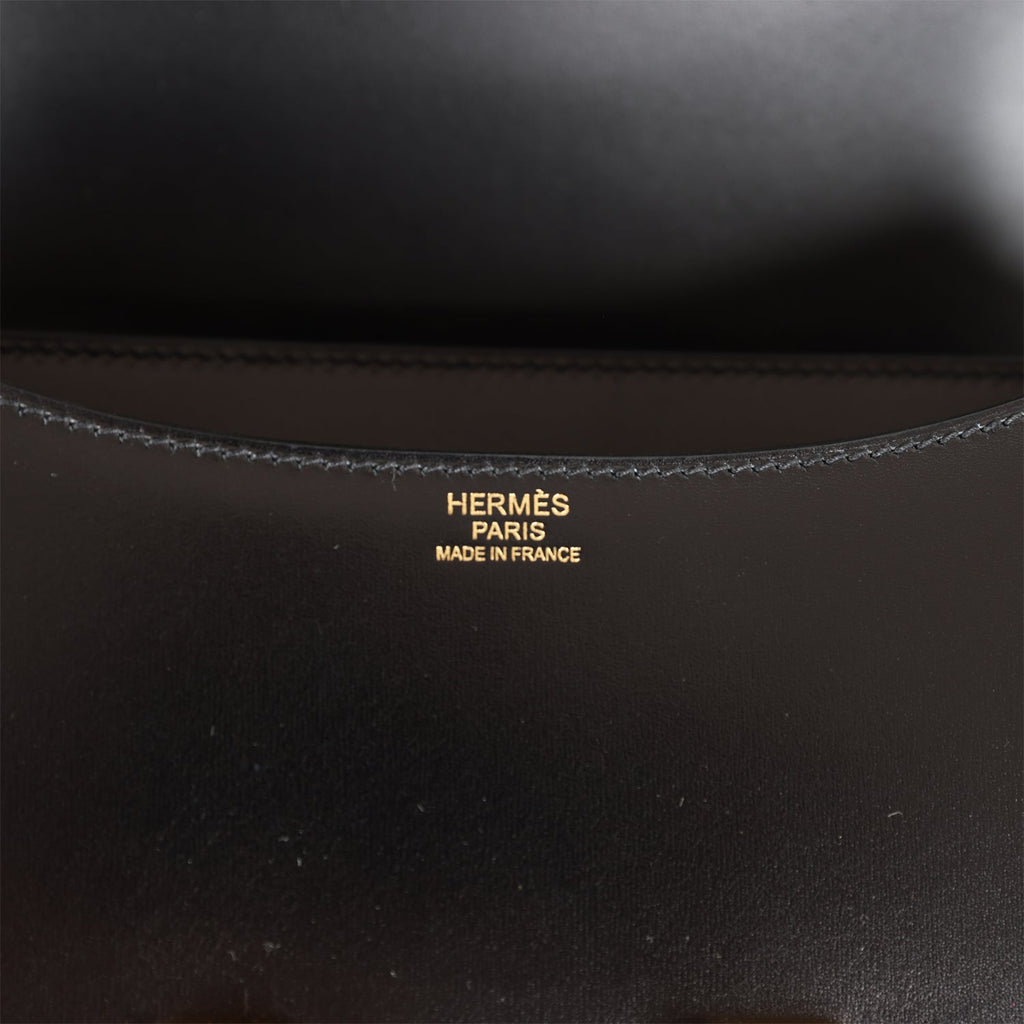 Hermès Constance Black Box GHW - Designer WishBags