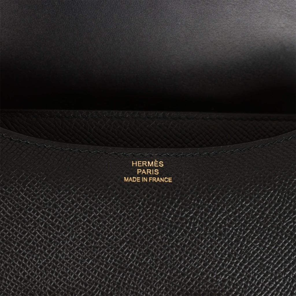 Hermès Hermès Constance 18 Epsom Leather Crossbody Bag-Bleu Zellige Silver  Hardware (Shoulder bags,Cross Body Bags)