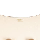 Hermes Nata Off White Epsom Constance 24cm Cream Shoulder Bag Y Stamp, 2020  at 1stDibs