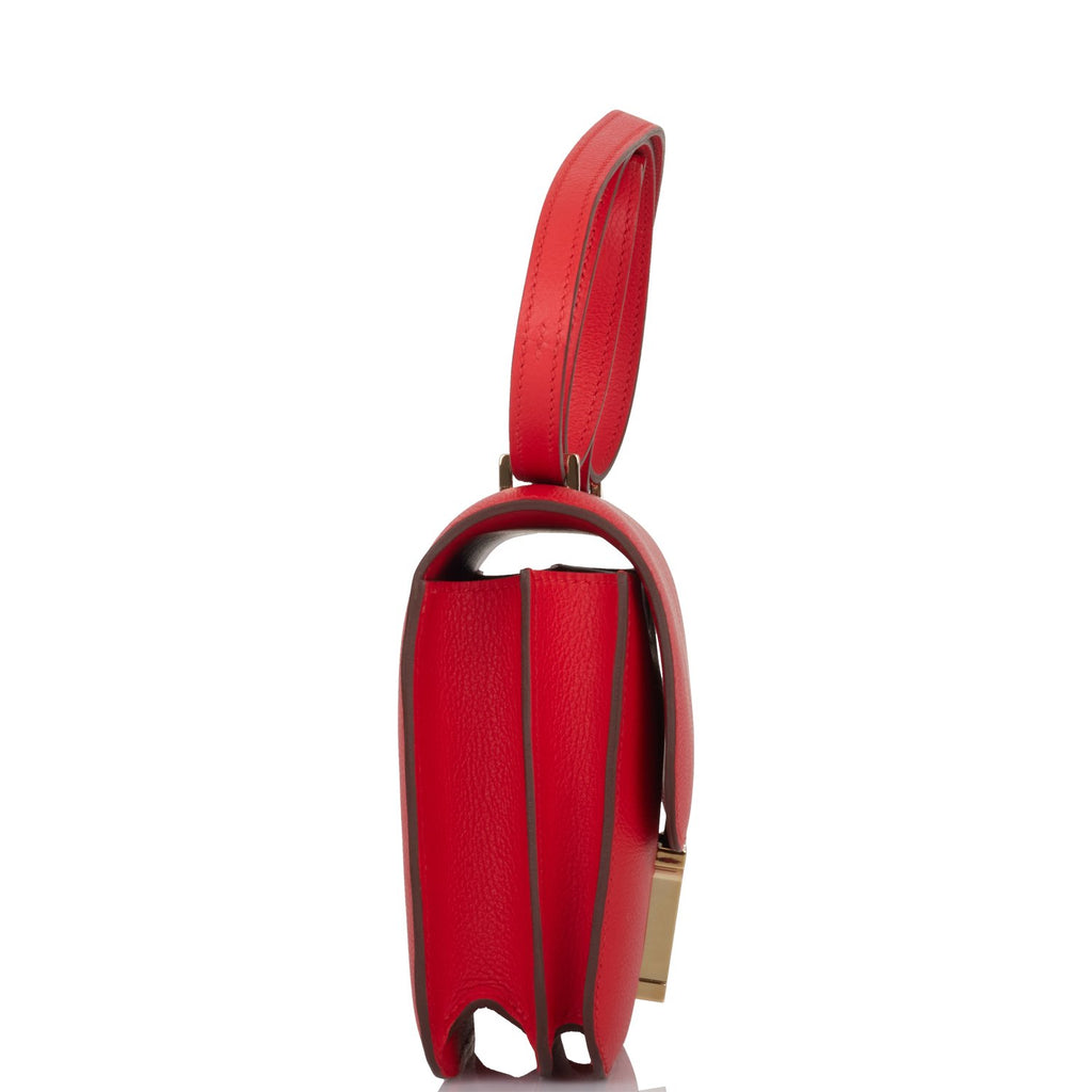 Hermes Constance 18 Rouge de Coeur Verso Evercolor Permabrass Hardware –  Madison Avenue Couture