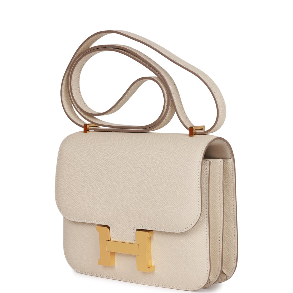 Hermès Constance 24 Bag Craie - Epsom Leather Gold Hardware
