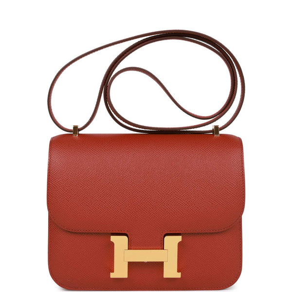 Hermes Constance 18 Rouge Venetian Epsom Palladium Hardware – Madison  Avenue Couture