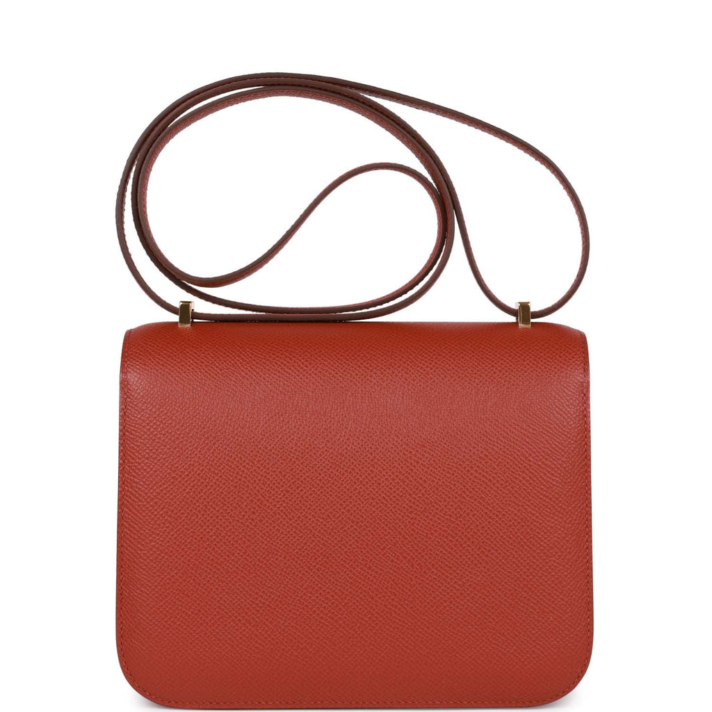 HERMES Evercolor Constance 18 Rouge H 333121
