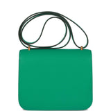 Hermes Constance 18 Vert Jade Epsom Gold Hardware