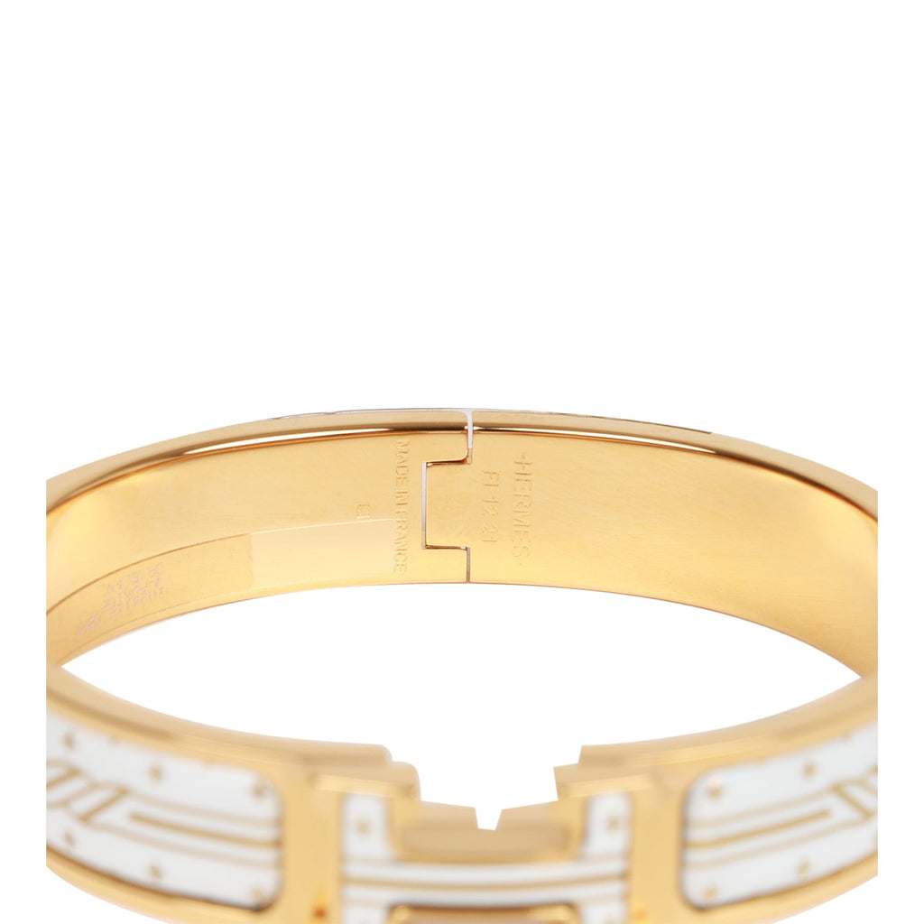Hermès - Clic Clac H Quadrige AU Fil Bracelet