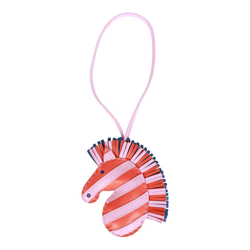 Hermes GeeGee Savannah Rose Texas, Mauve Sylvestre and Bleu Royal Swift Bag Charm