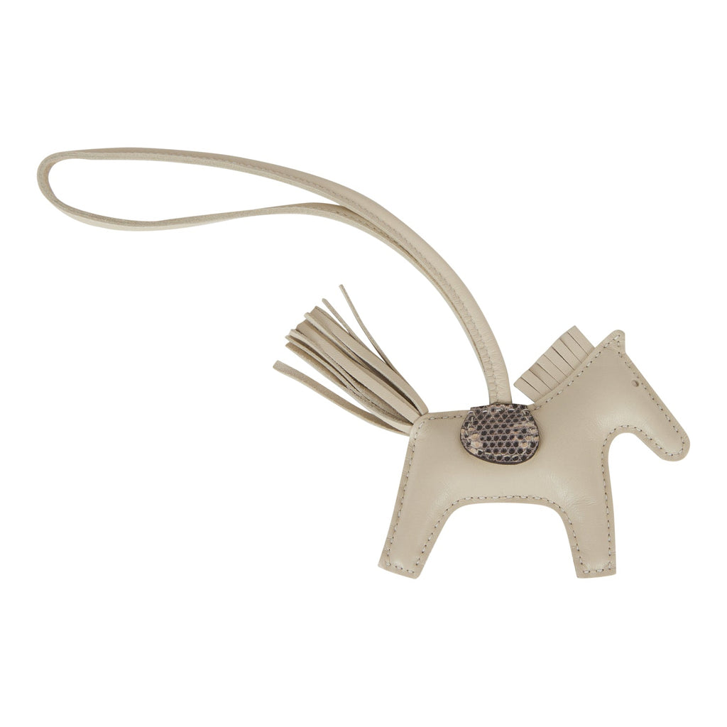 Hermes Rodeo PM Bag Charm Craie / Vert Cypress / Mauve Pale – Mightychic