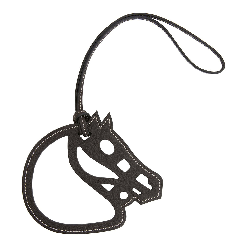 HERMES Paddock Fer A Cheval Horseshoe Charm Noir - Timeless Luxuries HERMES Paddock Fer A Cheval Horseshoe Charm Noir - Timeless Luxuries