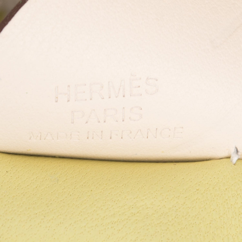 Hermes Pegase Rodeo Pegase PM Bag Charm Jaune Bourgeon/ Bleu Brume/ Na –  Mightychic