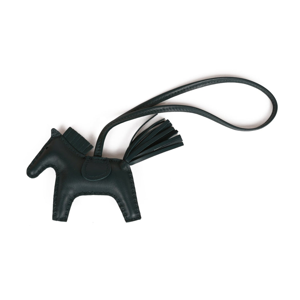 Hermes Vert Cypress Grigri Horse Rodeo Charm PM – Madison Avenue Couture