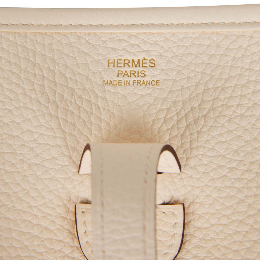 Hermes Evelyne III PM Nata Clemence Palladium Hardware – Madison Avenue  Couture