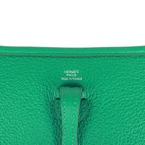 Hermes Evelyne TPM Vert Jade Maurice Palladium Hardware